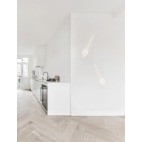 Nova Luce 9061426 Clock LED Wandleuchte  Schwarz 2