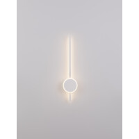 Nova Luce 9061426 Clock LED Wandleuchte  Schwarz 5