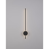 Nova Luce 9061428 Clock LED Wandleuchte  Schwarz 4