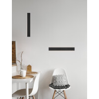 Nova Luce 9060613 Seline LED Wandleuchte  Schwarz 2