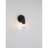 Nova Luce 9501233 Royal E27 Wandleuchte Schwarz 2