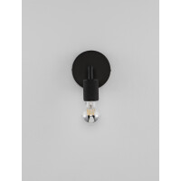 Nova Luce 9501233 Royal E27 Wandleuchte Schwarz 3