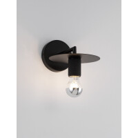 Nova Luce 9501232 Royal E27 Wandleuchte Schwarz 5