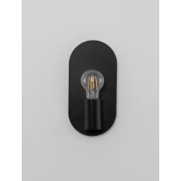 Nova Luce 9501245 Royal E27 Wandleuchte Schwarz 3