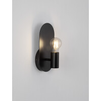 Nova Luce 9501245 Royal E27 Wandleuchte Schwarz 5