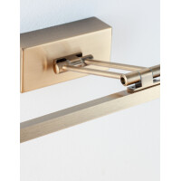 Nova Luce 9117301 Marnell LED Wandleuchte Antik Messing 4