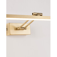 Nova Luce 9117301 Marnell LED Wandleuchte Antik Messing 5