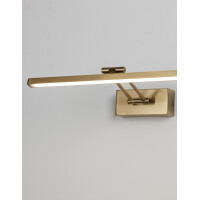 Nova Luce 9117301 Marnell LED Wandleuchte Antik Messing 6
