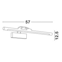 Nova Luce 9141288 Tiffany LED Wandleuchte Antik Messing 3