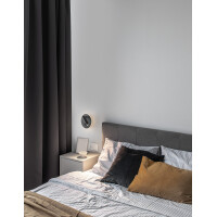 Nova Luce 9081222 Penor LED Wandleuchte  Schwarz 2