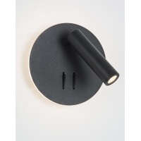 Nova Luce 9081222 Penor LED Wandleuchte  Schwarz 3