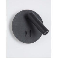 Nova Luce 9081222 Penor LED Wandleuchte  Schwarz 4