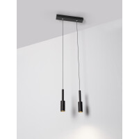 Nova Luce 9010230 Joy LED Pendelleuchte  Schwarz 3