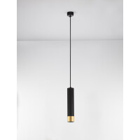 Nova Luce 9911529 Picto GU10 Pendelleuchte Schwarz, Gold 3
