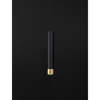 Nova Luce 9911530 Picto GU10 Pendelleuchte Schwarz, Gold 7