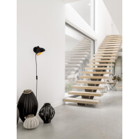 Nova Luce 9555806 Geti E14 Wandleuchte Schwarz, Gold 2