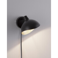 Nova Luce 9555806 Geti E14 Wandleuchte Schwarz, Gold 3