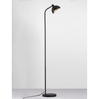 Nova Luce 9555809 Geti E14 Stehlampe Schwarz, Gold 3