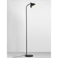 Nova Luce 9555809 Geti E14 Stehlampe Schwarz, Gold 4