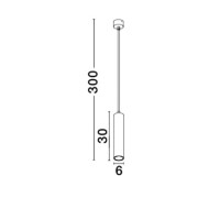 Nova Luce 834870 Gia GU10 Pendelleuchte  Schwarz 3