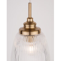 Nova Luce 9738212 Mond E14 Pendelleuchte Gold, Transparent 4