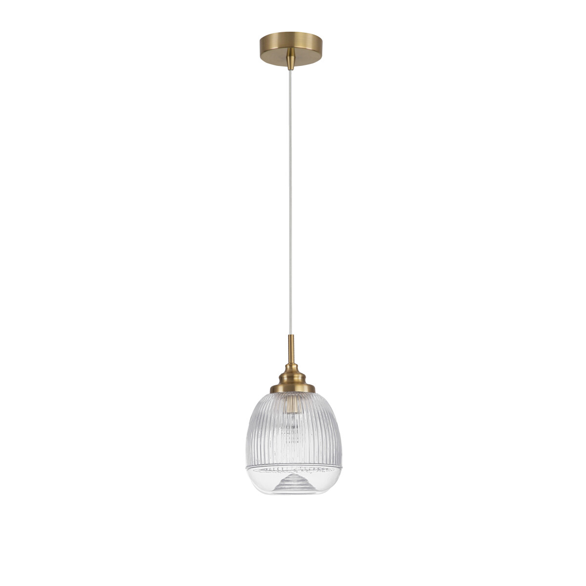 Nova Luce 9738210 Mond E14 Pendelleuchte Gold, Transparent