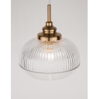 Nova Luce 9738211 Mond E14 Pendelleuchte Gold, Transparent 3
