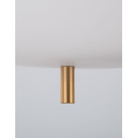 Nova Luce 9624064 Lato E14 Pendelleuchte Gold, Weiß 4