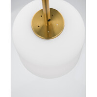 Nova Luce 9624065 Lato E14 Pendelleuchte Gold, Weiß 5