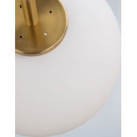 Nova Luce 9624066 Lato E14 Pendelleuchte Gold, Weiß 4