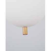 Nova Luce 9624066 Lato E14 Pendelleuchte Gold, Weiß 6