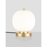 Nova Luce 9624084 Lato E14 Tischleuchte Gold, Weiß 4