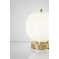 Nova Luce 9624084 Lato E14 Tischleuchte Gold, Weiß 5