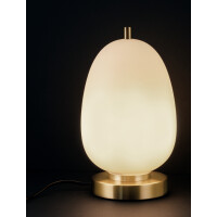 Nova Luce 9624088 Lato E14 Tischleuchte Gold, Weiß 2