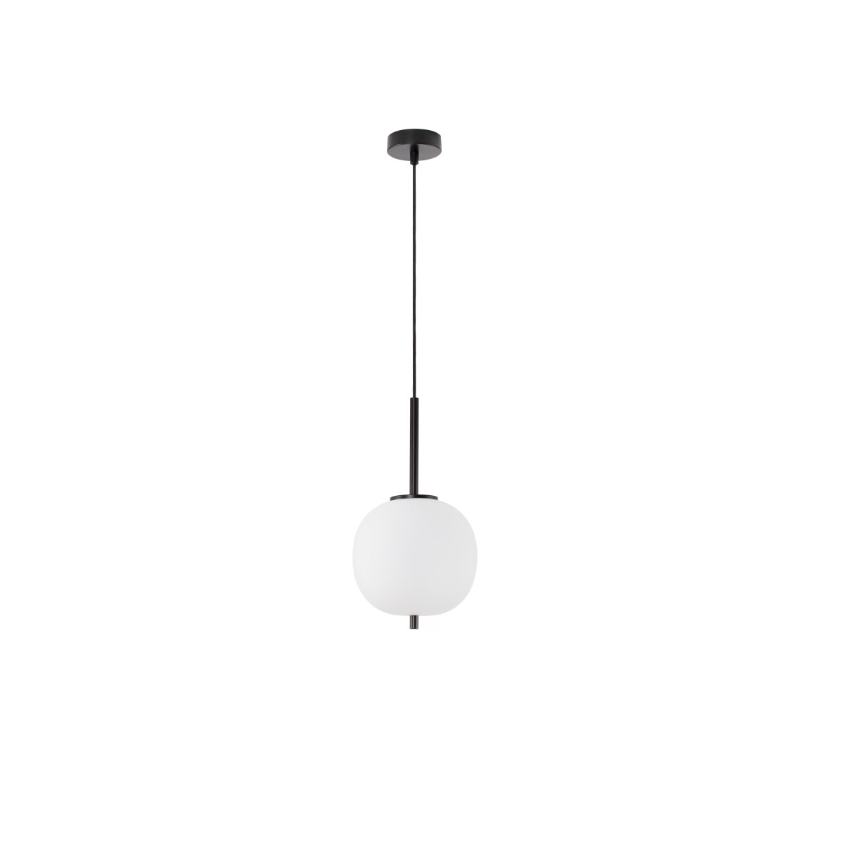 Nova Luce 9624074 Lato E14 Pendelleuchte Schwarz, Weiß