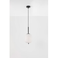 Nova Luce 9624075 Lato E14 Pendelleuchte Schwarz, Weiß
