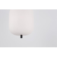 Nova Luce 9624075 Lato E14 Pendelleuchte Schwarz, Weiß