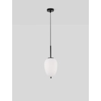 Nova Luce 9624076 Lato E14 Pendelleuchte Schwarz, Weiß