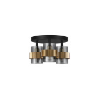 Nova Luce 9236386 Sianna E27 Deckenleuchte Gold,...