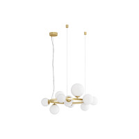 Nova Luce 9028856 Odillia G9 Pendelleuchte Gold, Weiß 