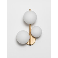 Nova Luce 9028862 Odillia G9 Wandleuchte Gold, Weiß 3
