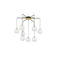 Nova Luce 9009260 The Egg G9 Pendelleuch gallery