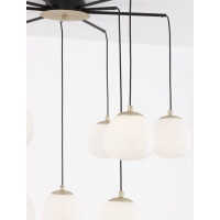 Nova Luce 9009260 The Egg G9 Pendelleuchte Gold, Weiß,
