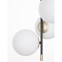 Nova Luce 9009294 Git G9 Pendelleuchte Gold, Weiß, Sch