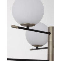 Nova Luce 9009296 Git G9 Pendelleuchte Gold, Weiß, Sch
