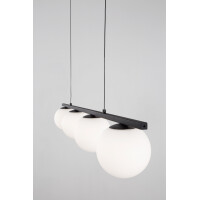 Nova Luce 9919604 Joline LED Pendelleuchte Schwarz, Wei&szli