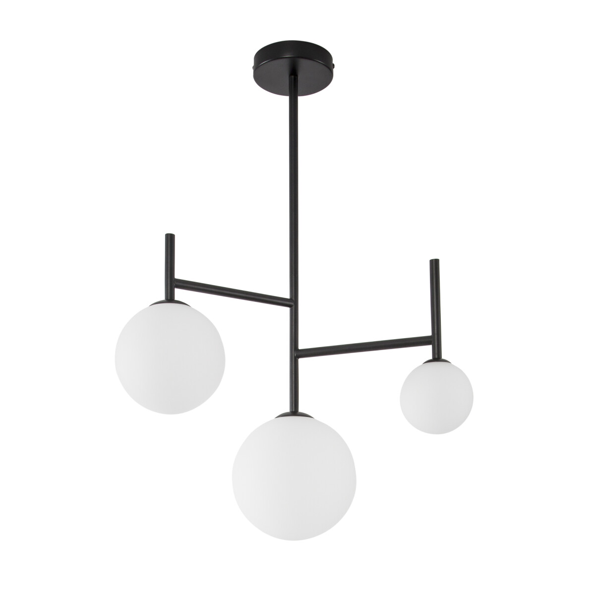 Nova Luce 9043305 Licato G9 Pendelleuchte Schwarz, Weiß