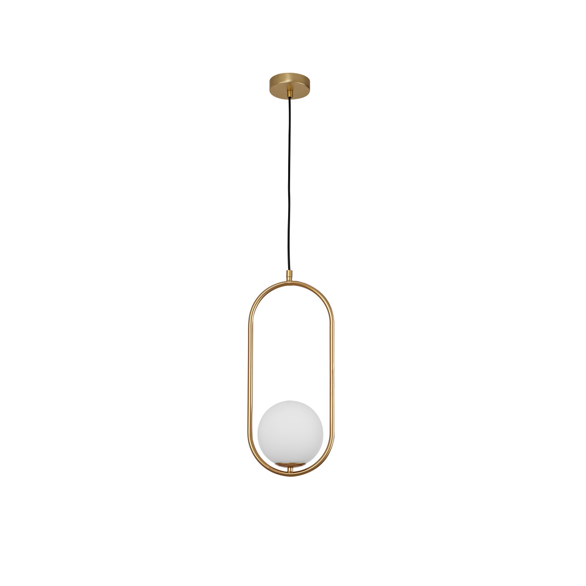 Nova Luce 9988170 Obitar G9 Pendelleuchte Gold, Weiß