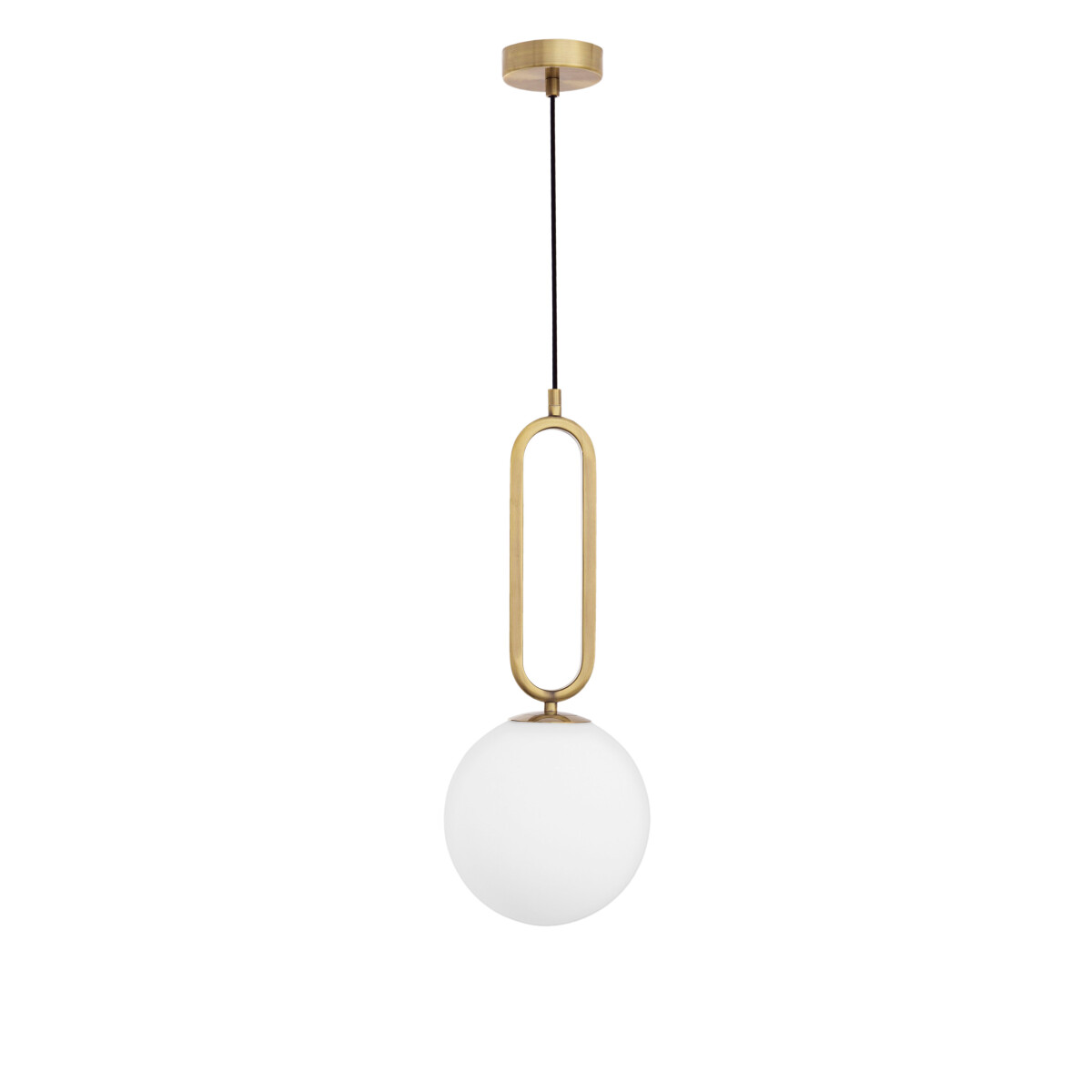 Nova Luce 9191201 Grus E27 Pendelleuchte Gold, Weiß