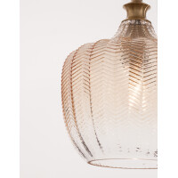 Nova Luce 9191241 Loni E27 Pendelleuchte Gold, Champagner 2